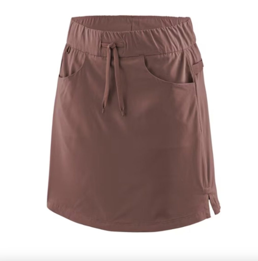 Hiking skort for walking the Camino de Santiago